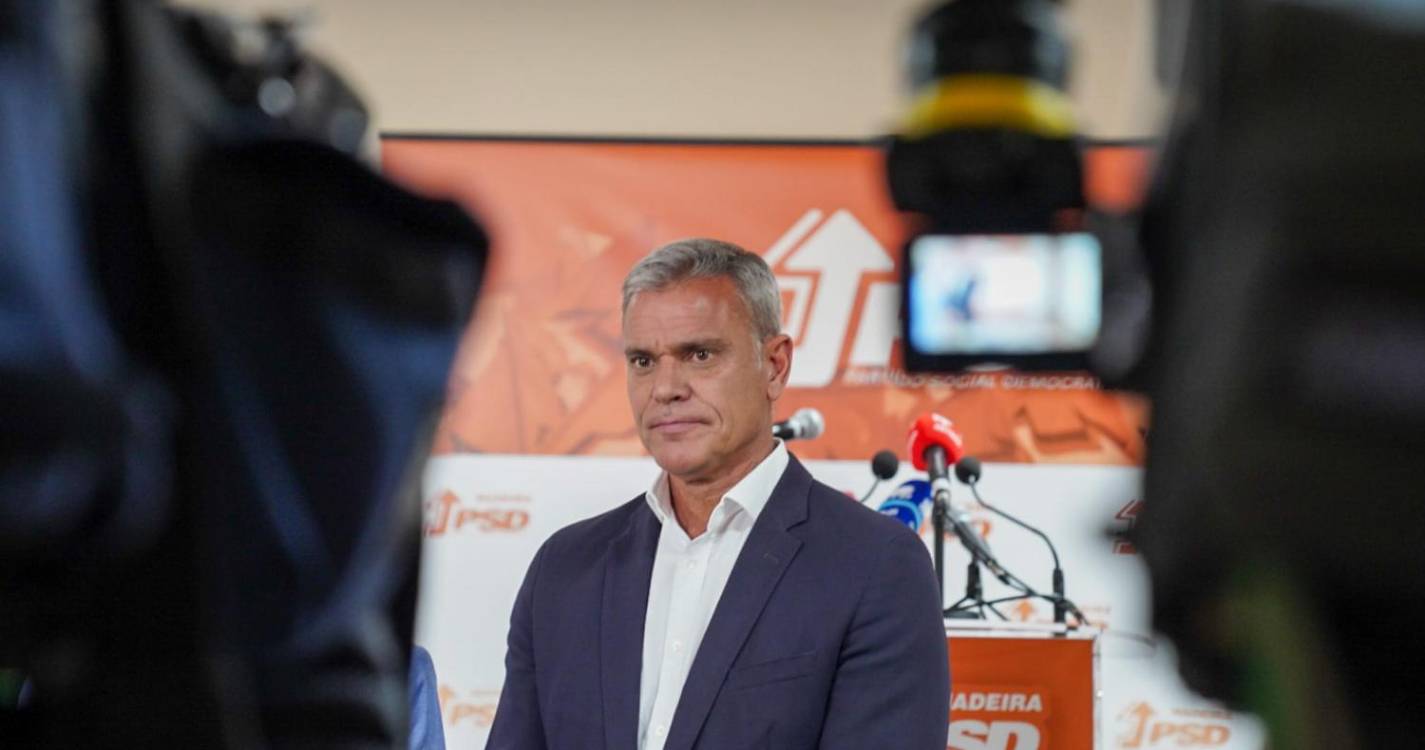 Eduardo Jesus diz que análise a um cenário com Chega será “numa segunda etapa”