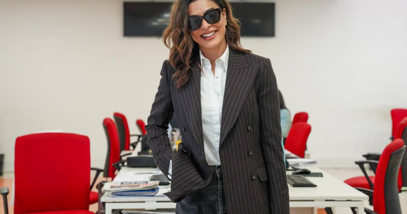 Juliana Paes está hoje nas comemorações dos 40 anos da empresa ‘Alberto Oculista’