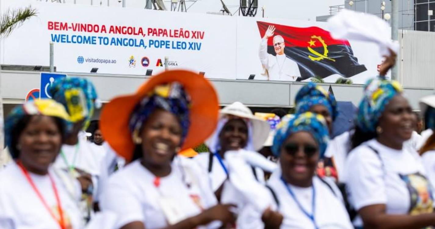 Leão XIV chegou a Angola para visita de três dias