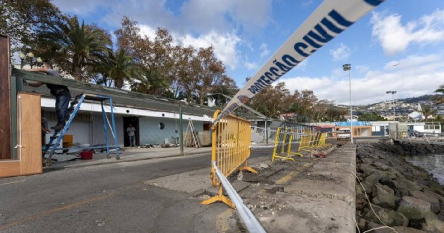 Veja como está a decorrer a demolição das estruturas da Marina do Funchal (com fotos)