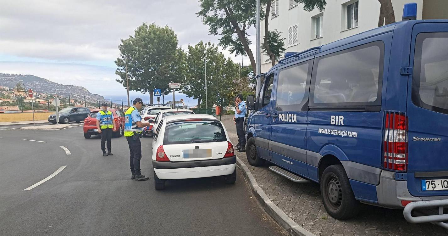 PSP registou 66 acidentes e deteve 25 condutores numa semana