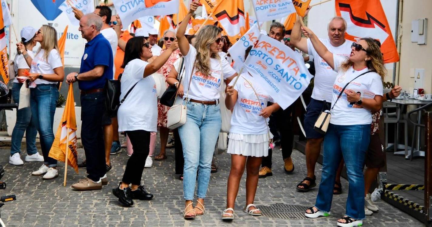 “Queremos continuar a trabalhar para fazer do Porto Santo uma terra de oportunidades, de confiança e de futuro”, afirma Nuno Batista