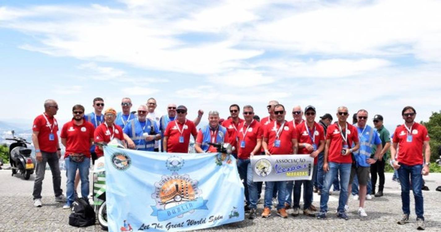 Associação Vespas Maradas esteve em concentração em Guimarães [com fotos]