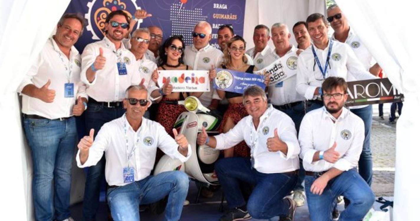 Associação Vespas Maradas esteve em concentração em Guimarães [com fotos]