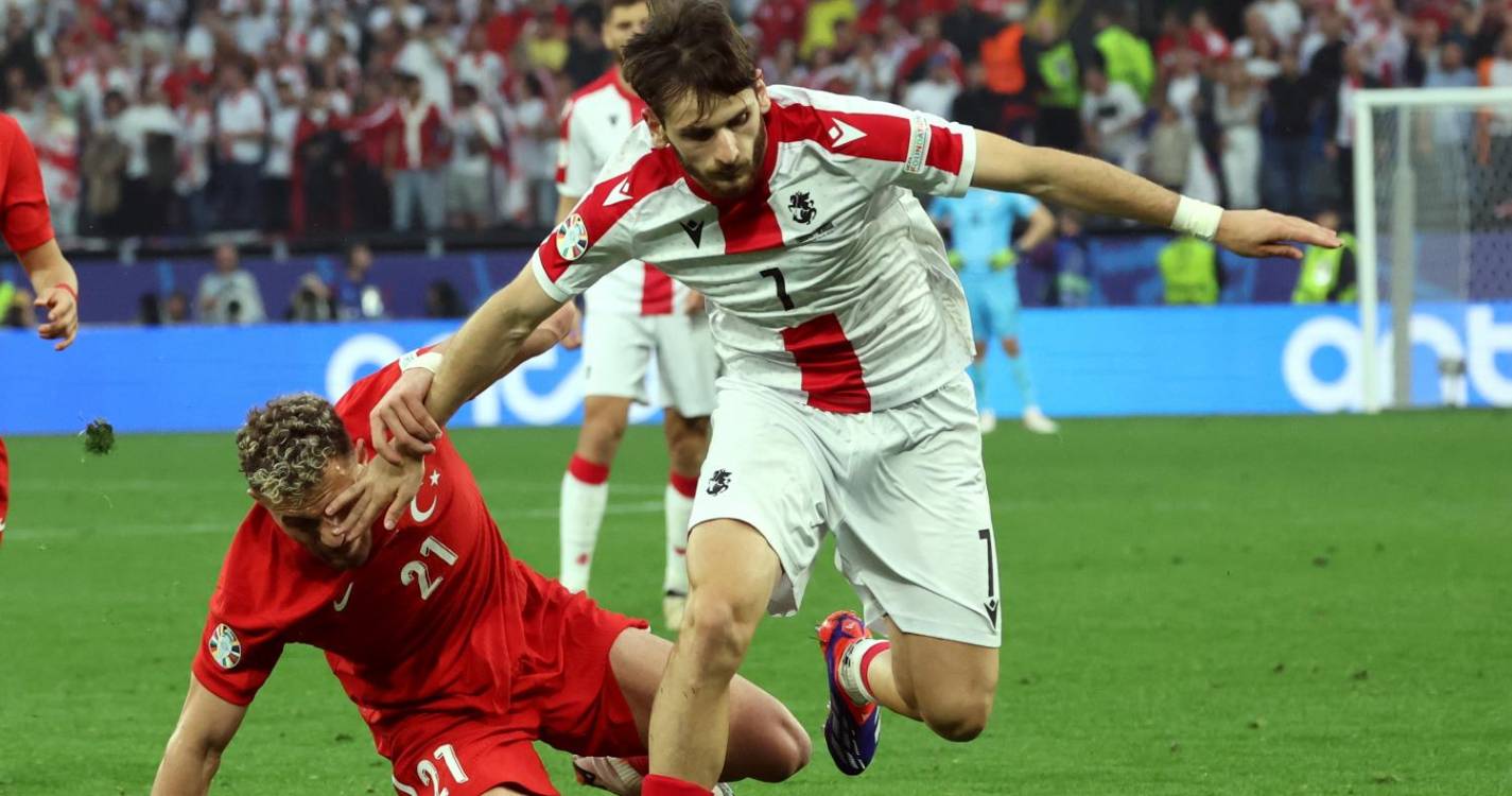 Euro2024: Kvaratskhelia quer fazer história e ficar com camisola de Ronaldo