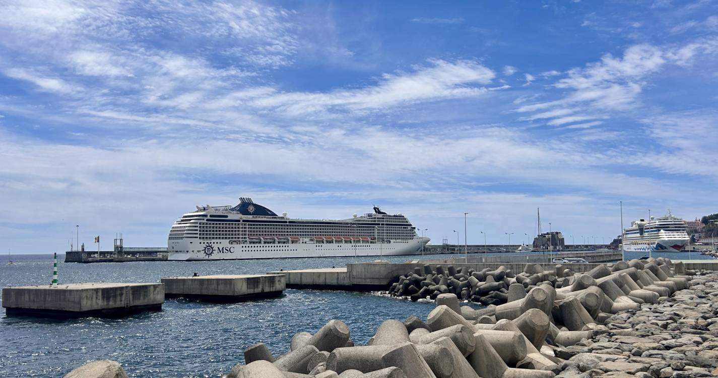 Cinco mil passageiros de visita ao Funchal este sábado