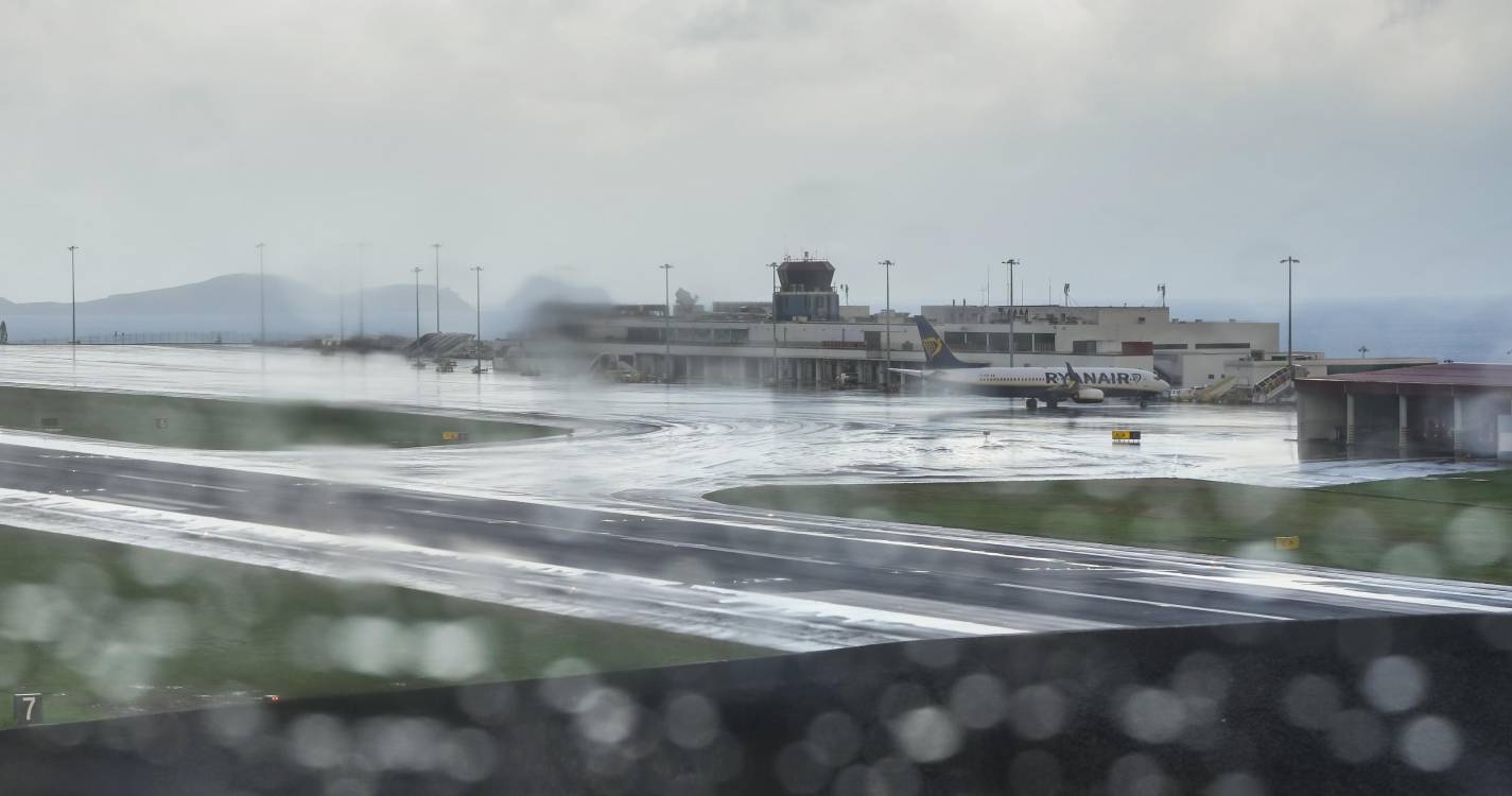 Cancelados cinco voos no Aeroporto da Madeira