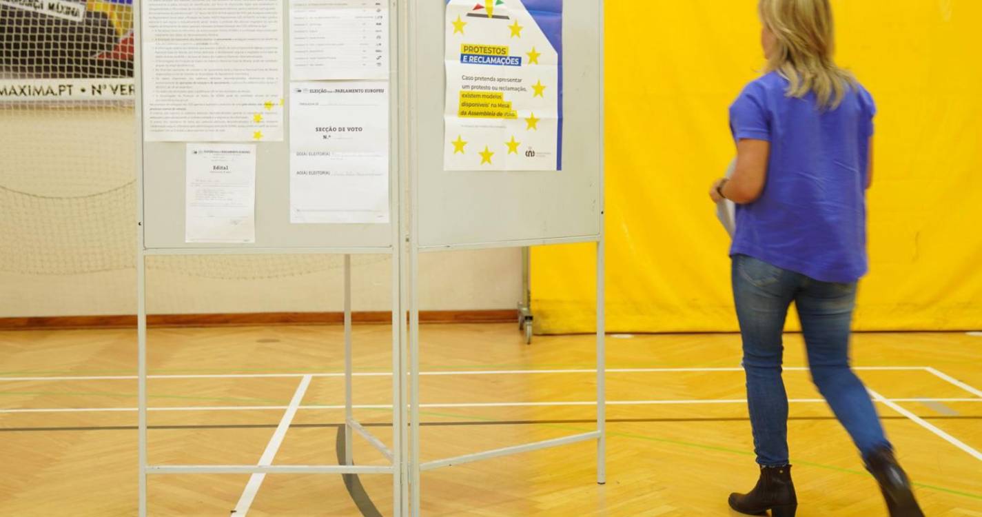 Europeias: Afluência de 14,48% até às 12:00 é mais elevada do que em 2019