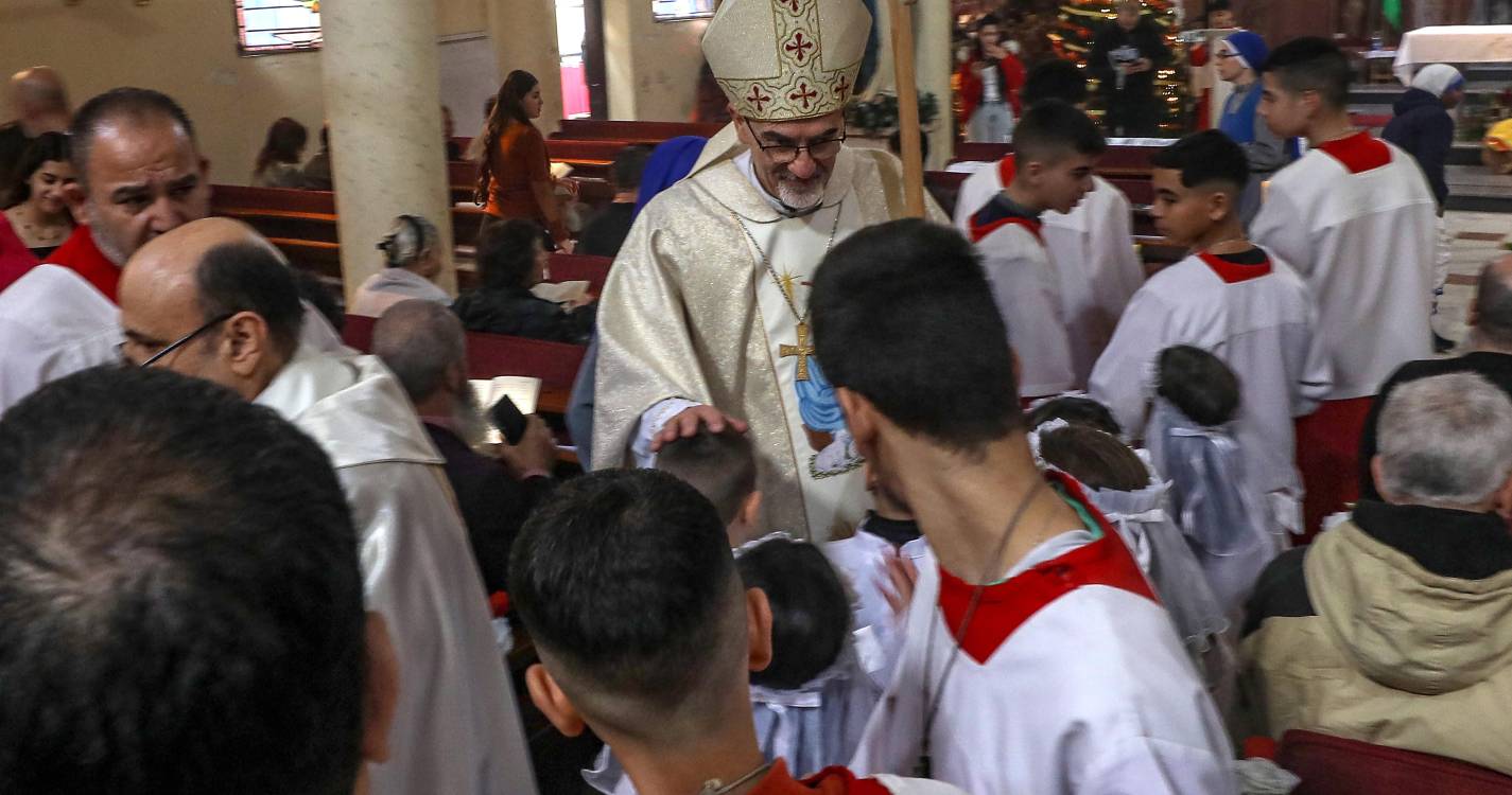 Representante do Papa celebra missa de Natal em Gaza (com fotos)