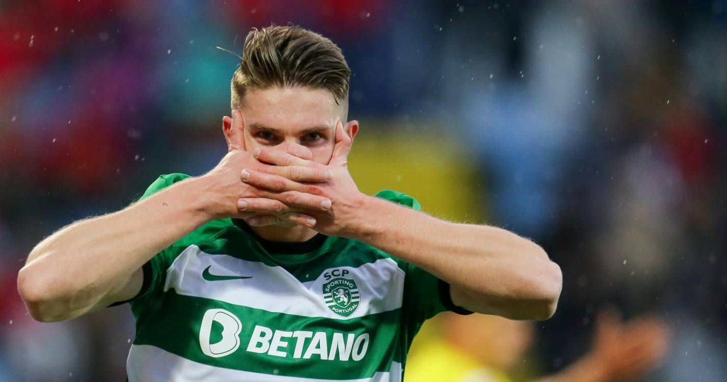 Gyökeres eleito jogador do mês de abril da I Liga de futebol