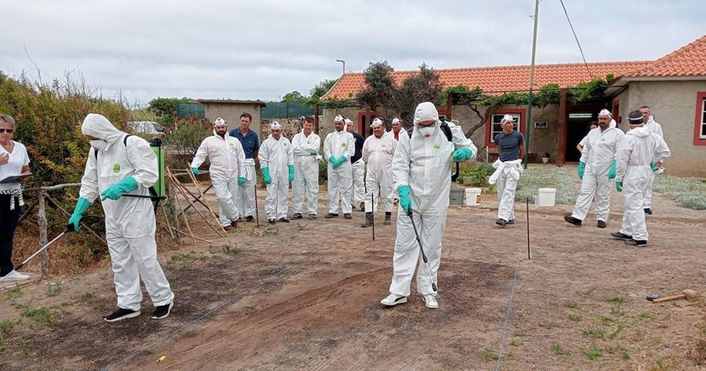 Ação de formação sobre o manuseamento e utilização dos produtos fitofarmacêuticos no Porto Santo