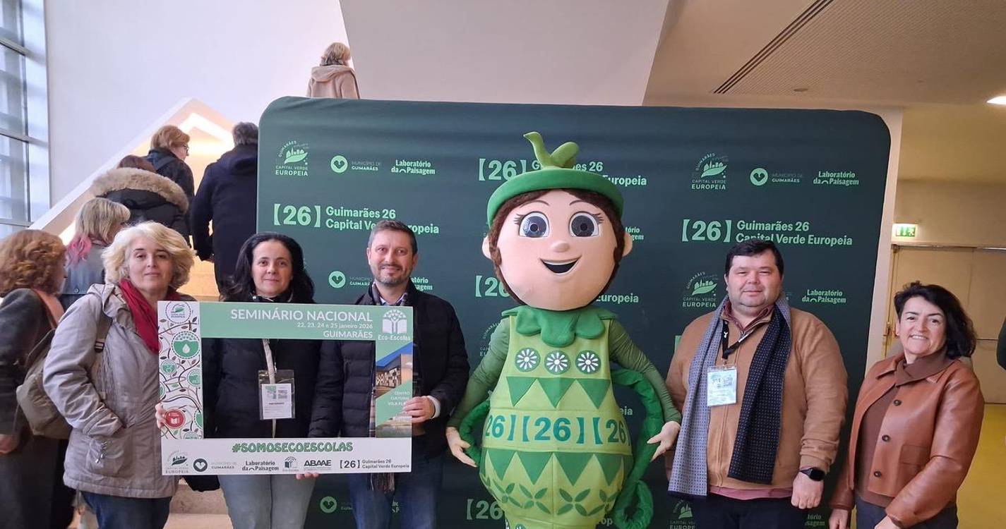 Machico distinguido no Seminário Nacional Eco-Escolas 2026 em Guimarães