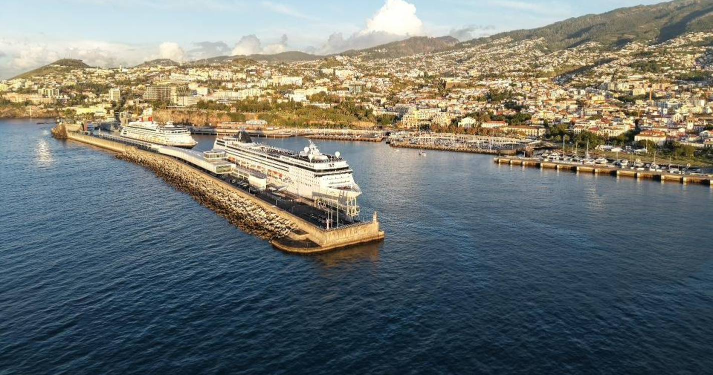 2024 foi o melhor ano de sempre no turismo de cruzeiros da Madeira