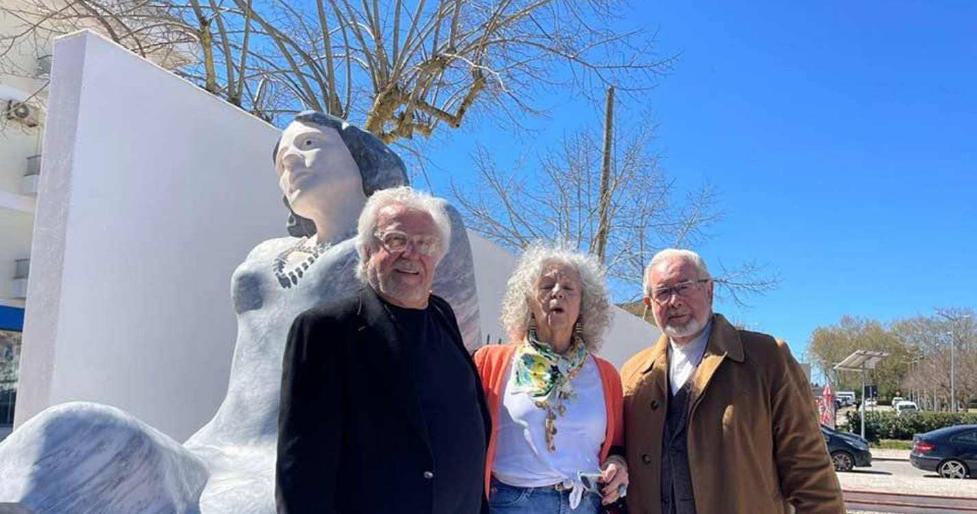 Obra do escultor Francisco Simões homenageia Florbela Espanca em Vila Viçosa