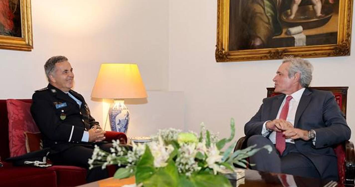 José Manuel Rodrigues agradece trabalho do comandante cessante da PSP