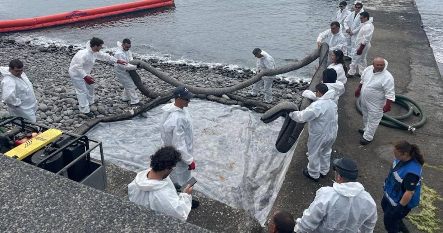 Autoridade Marítima Nacional realiza exercício de combate à poluição marinha na Madeira