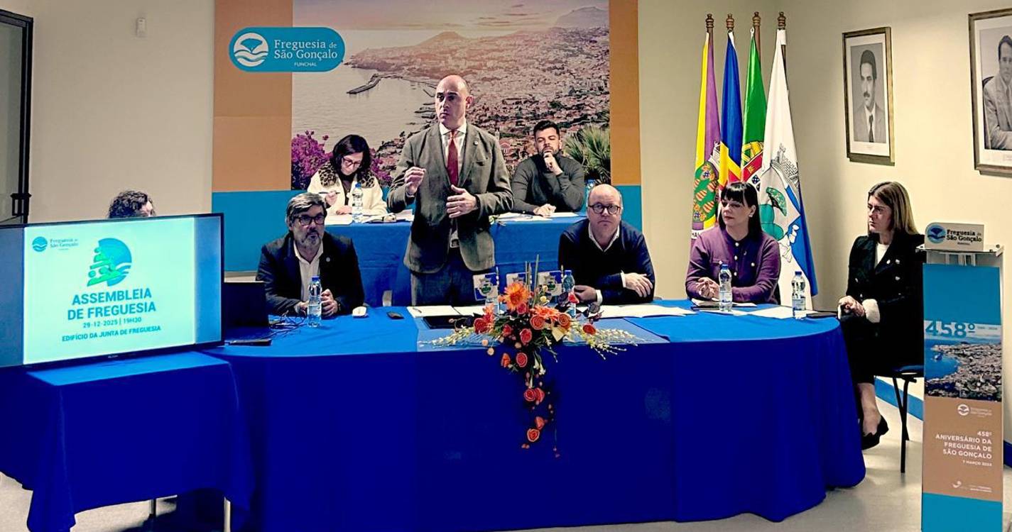 Junta de São Gonçalo encerra 2025 com contas aprovadas e orçamento de 451 mil euros para 2026