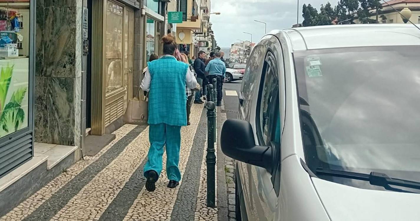 PSP junto a espaço comercial fechado gerou curiosidade