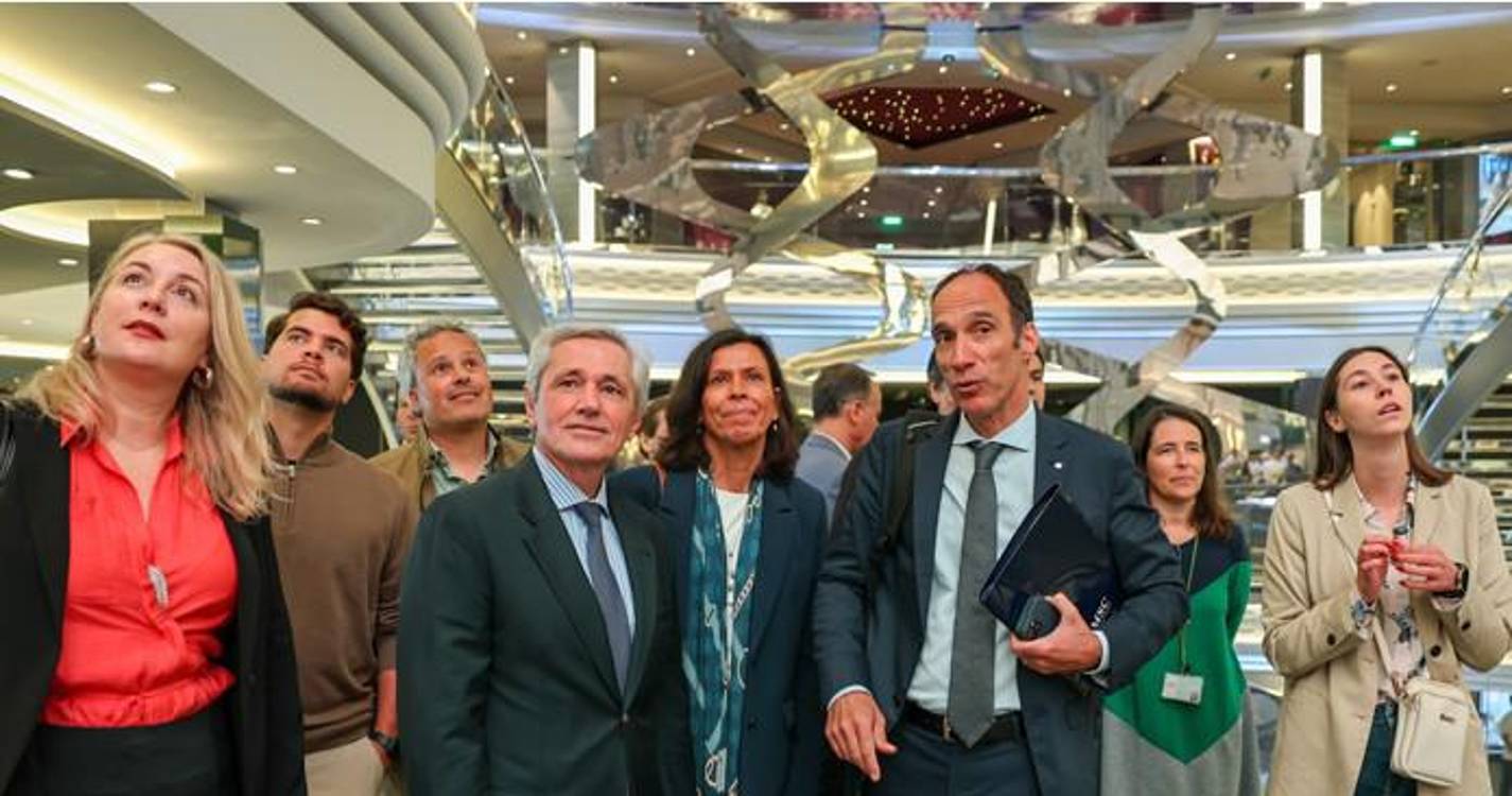 Madeira reforça aposta nos cruzeiros na visita ao MSC Grandiosa