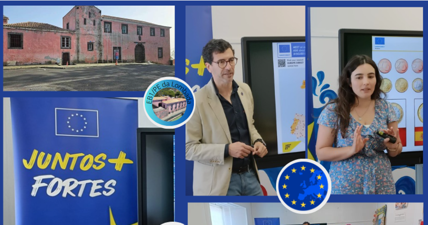 EB1/PE da Lombada comemora Dia da Europa