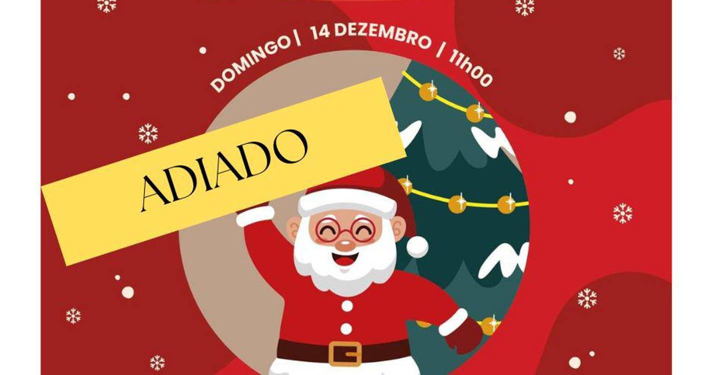 Chegada do Pai Natal à Ribeira Brava adiada devido à chuva