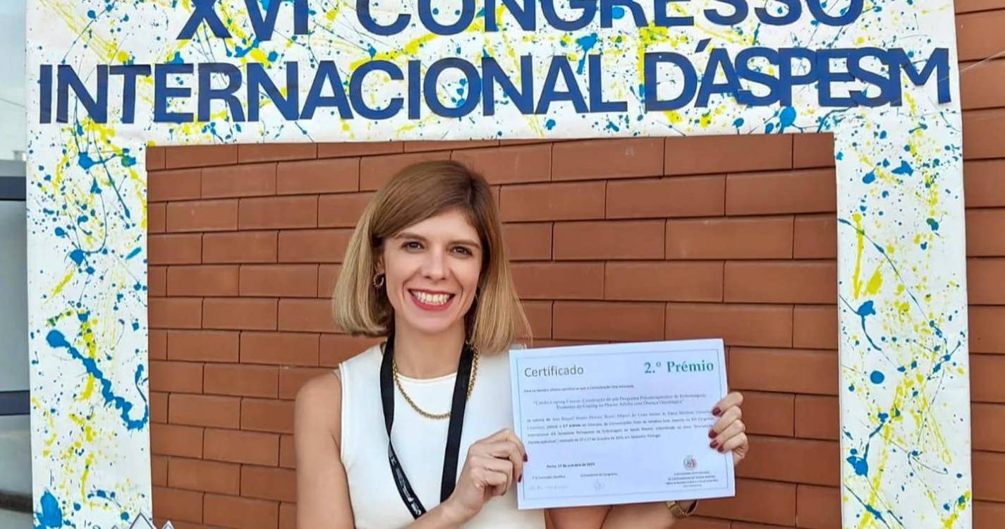Enfermeira do SESARAM distinguida com dois prémios em Enfermagem de Saúde Mental e Psiquiátrica