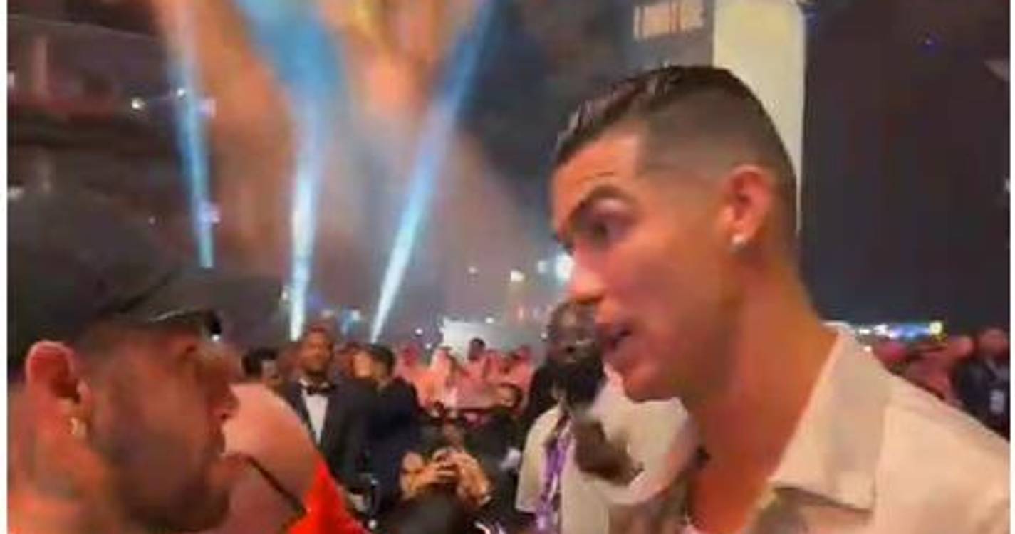 Cristiano Ronaldo e Neymar encontram-se em combate de boxe na Arábia Saudita (com vídeo)