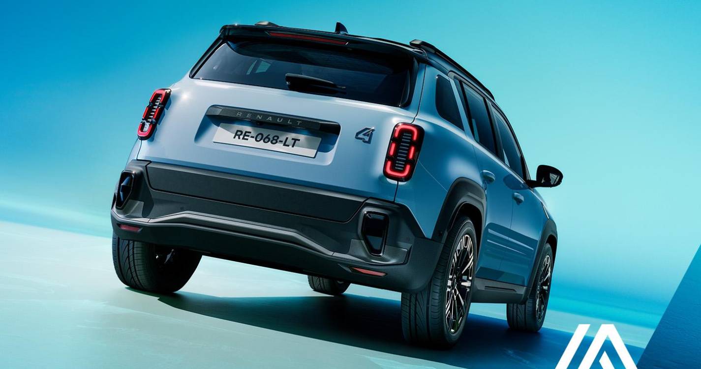 O Renault 4 E-Tech já chegou à Madeira