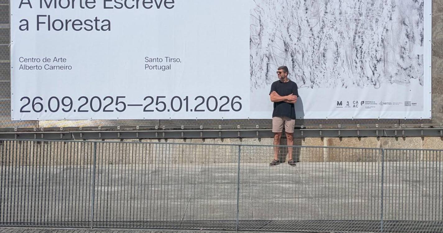 Madeirense Nuno Henrique inaugura exposição “A Morte Escreve a Floresta” em Santo Tirso