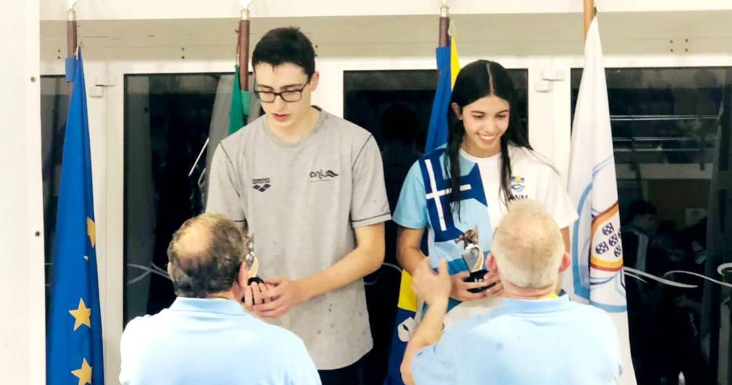 Nadadora Vera Gonçalves conquistou ‘Best Perfomance’ na Taça Vale do Tejo