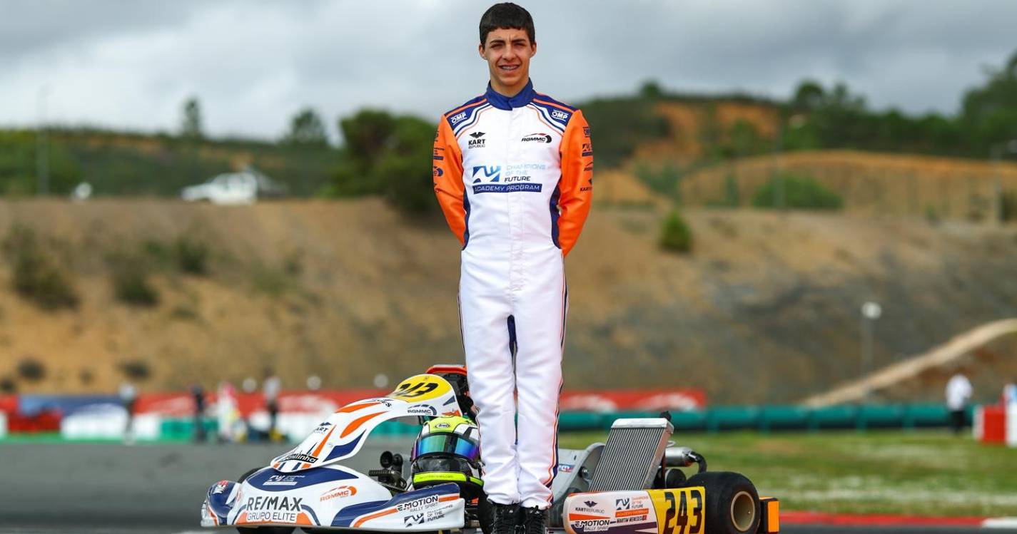 Martim Meneses mais rápido no primeiro dia do ‘Champions of the future Academy’