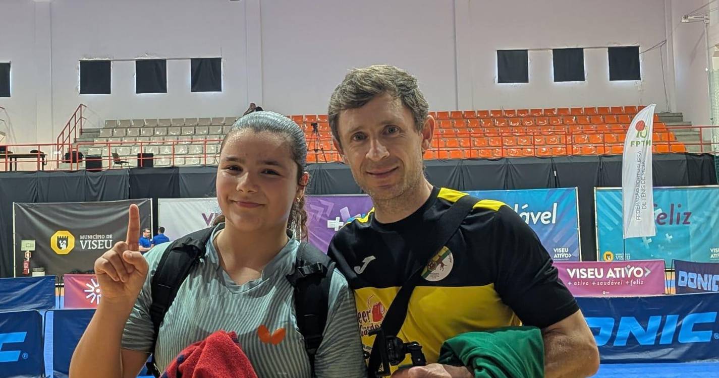 Ténis de mesa: Leonor Gomes do ‘São Roque’ campeã nacional sub 15