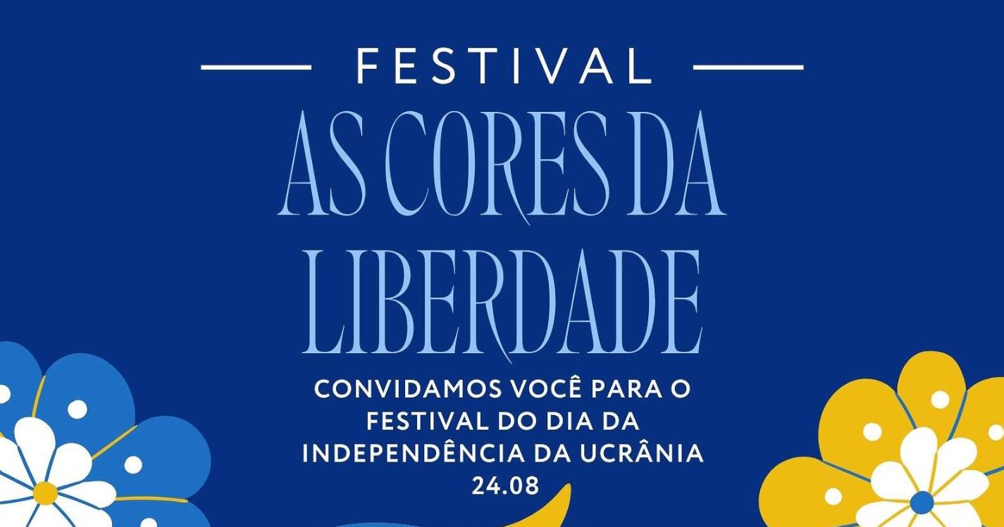Festival celebra Dia da Independência da Ucrânia