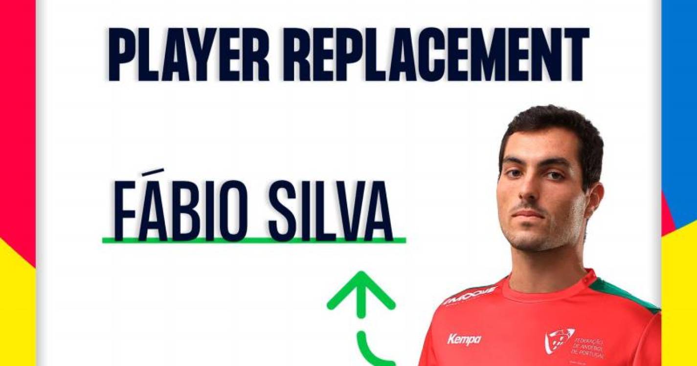 Andebol: Fábio Silva substitui lesionado Daymaro Salina na seleção lusa