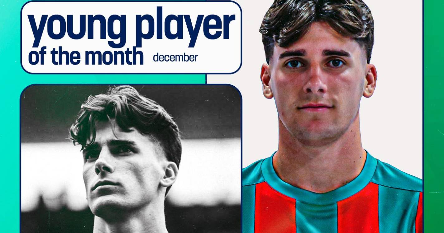 Maritimista Martin Tejón eleito o melhor jovem da II Liga em dezembro