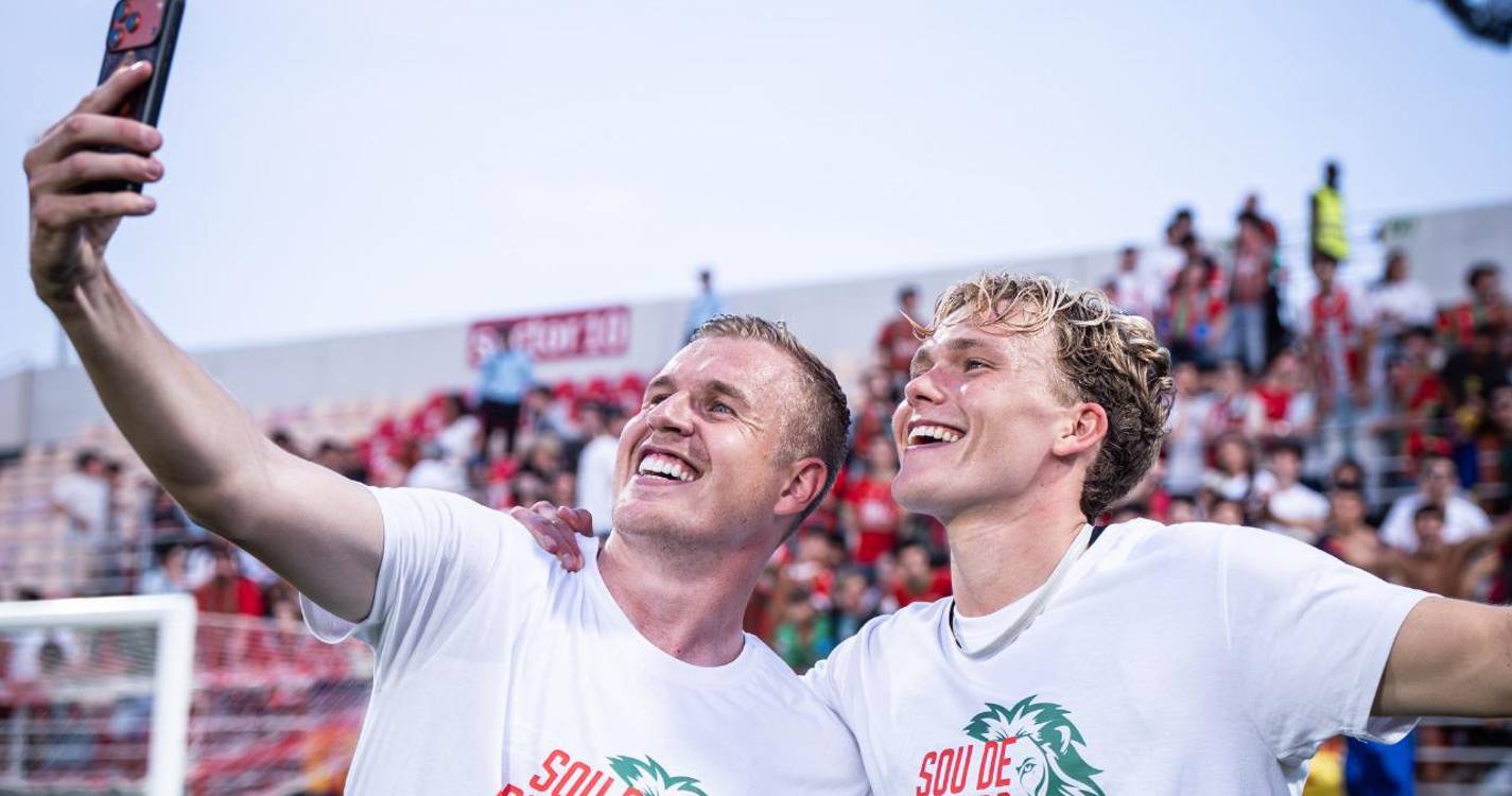 Marítimo: Veja como jogadores e adeptos festejaram após o jogo