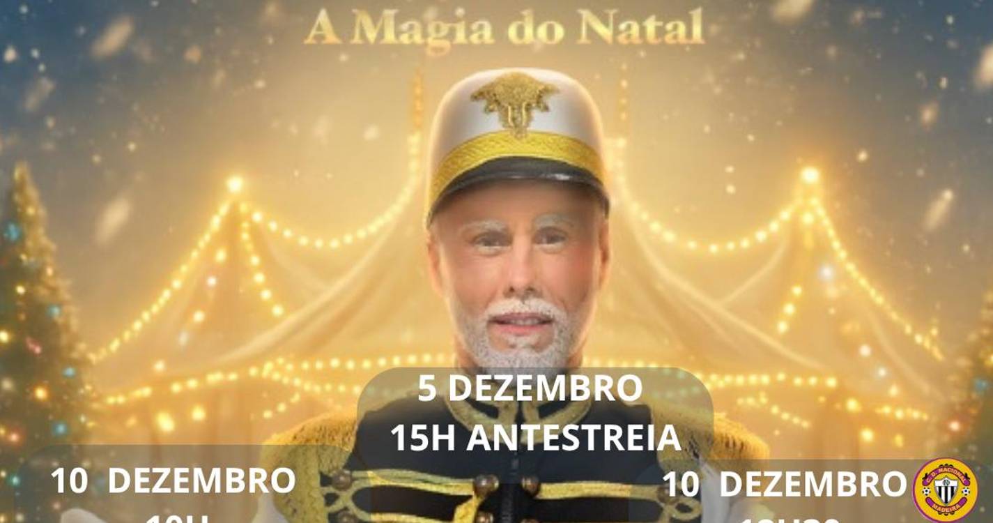 Sessões de circo solidárias de ‘A Magia do Natal’