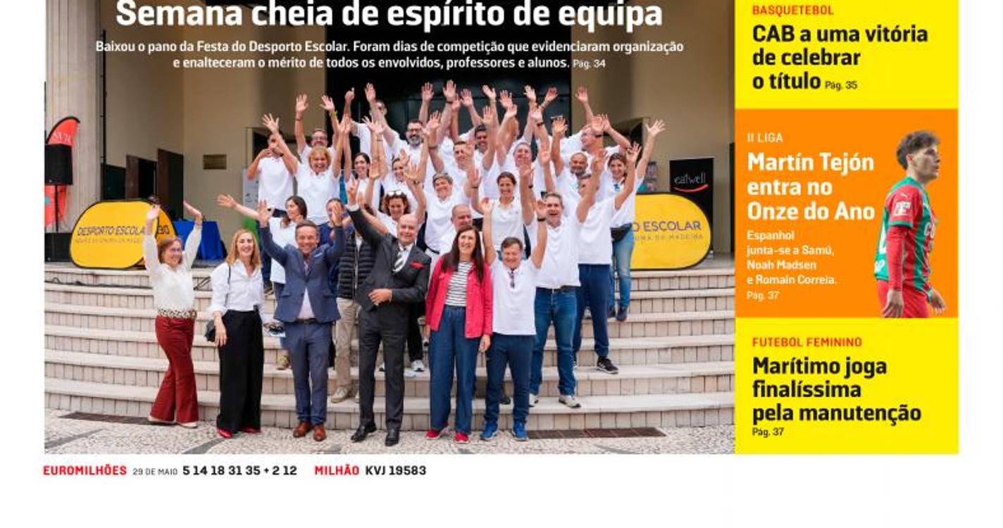 Sábado, 30 de maio de 2026