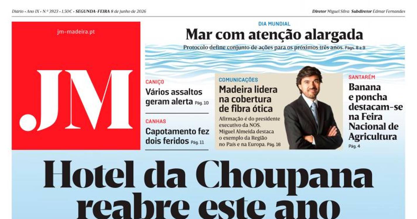 Segunda-feira, 8 de junho de 2026