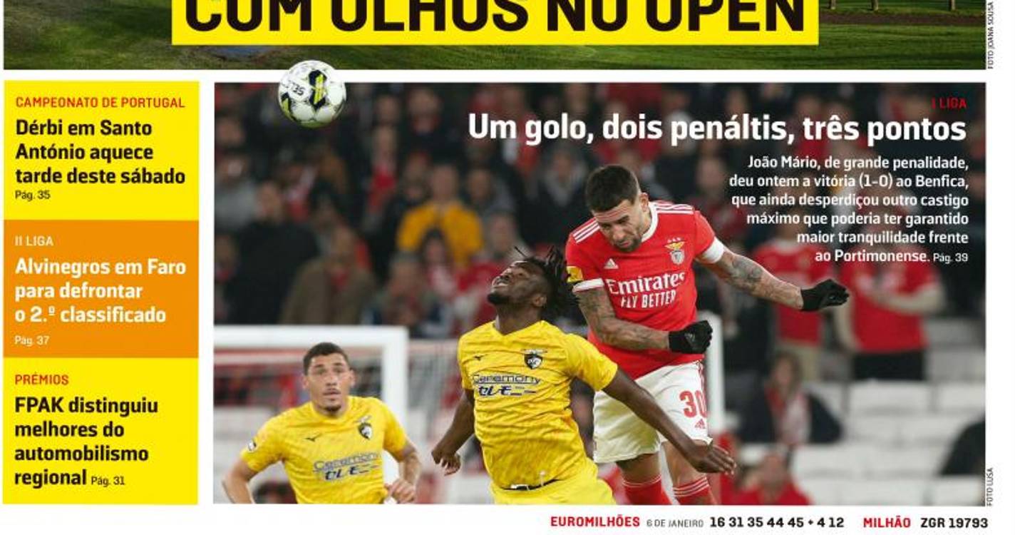 Sábado 7 de janeiro de 2023