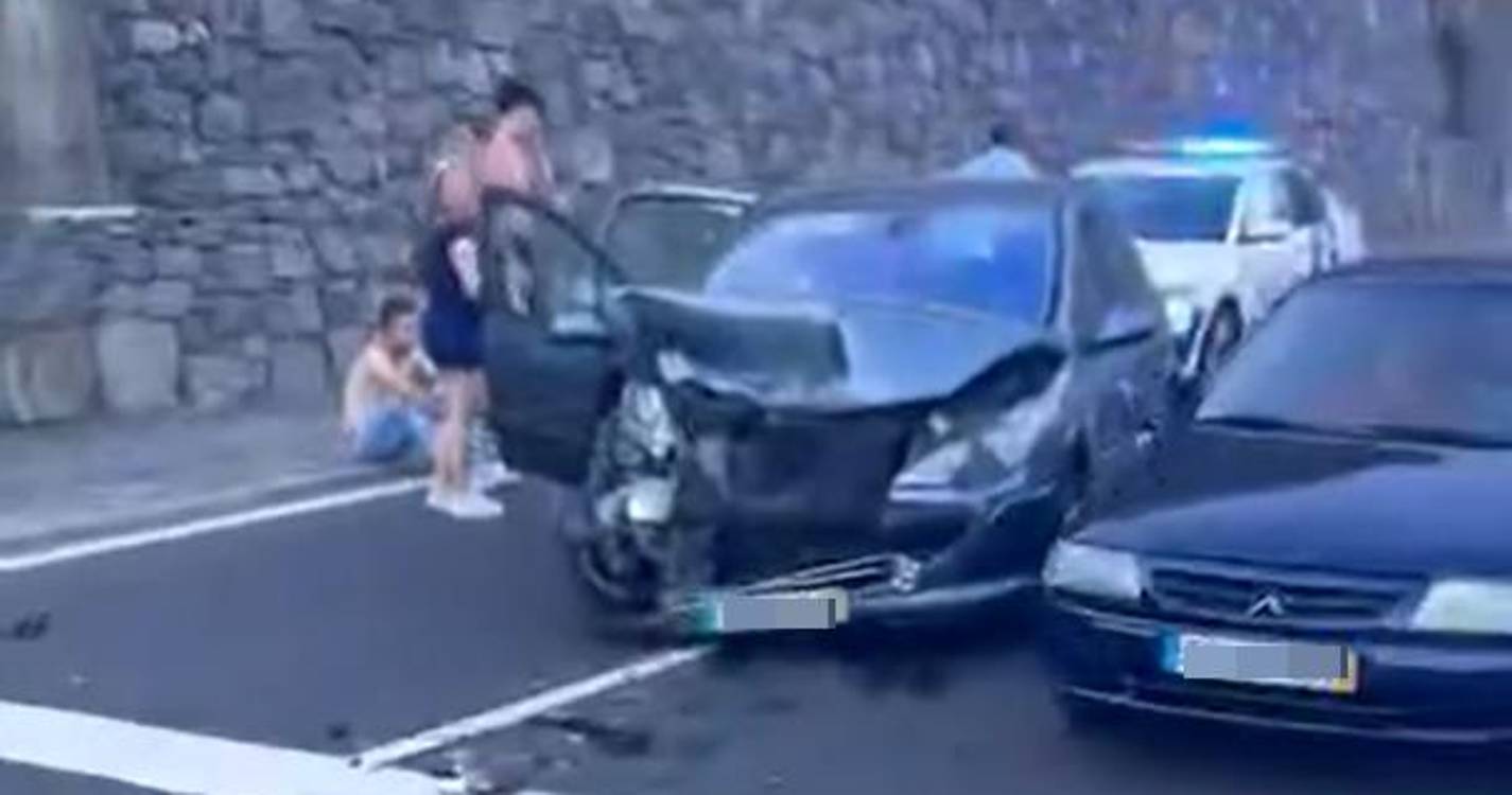 Acidente na via expresso da Ribeira Brava provocou um ferido