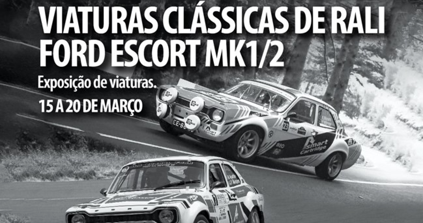 Viaturas clássicas de rali em exposição na Madeira