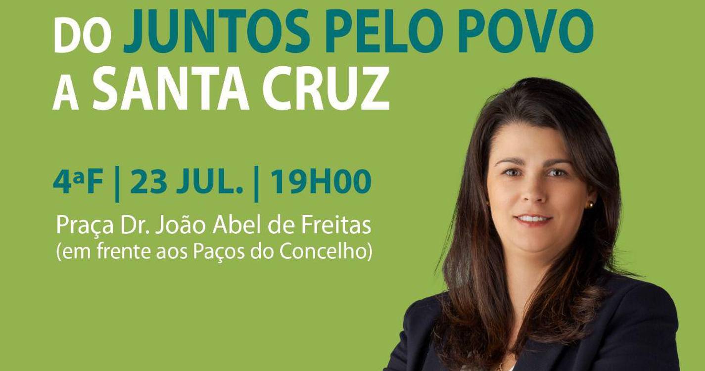 Élia Ascensão apresenta equipa candidata à Câmara de Santa Cruz na quarta-feira