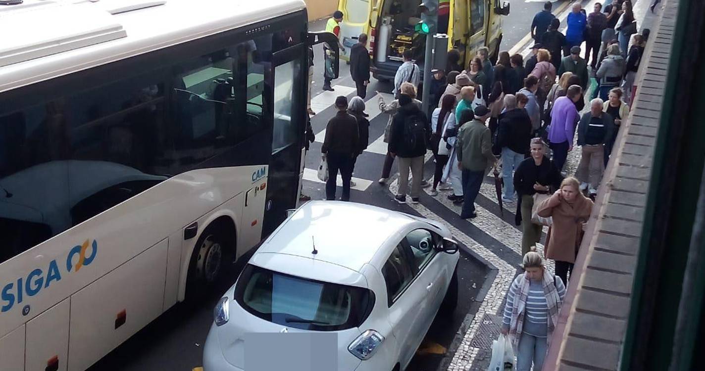 Cidadã cai junto ao Anadia e socorro congestiona o trânsito