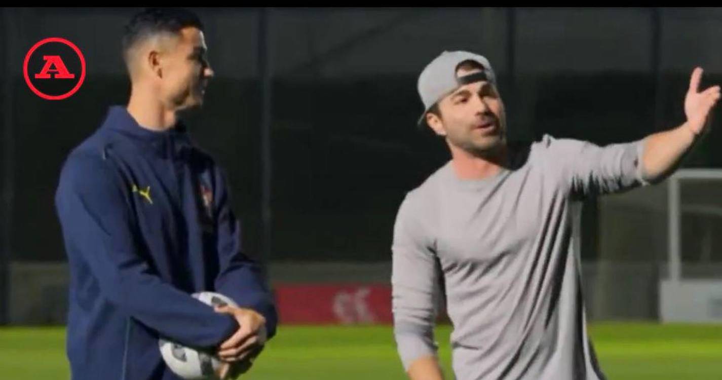 Cristiano Ronaldo desafiou guardião robô desenvolvido por engenheiro da NASA (vídeo)