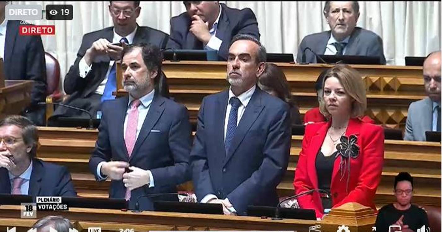 Propostas dos parlamentos regionais e do Chega aprovadas por maioria