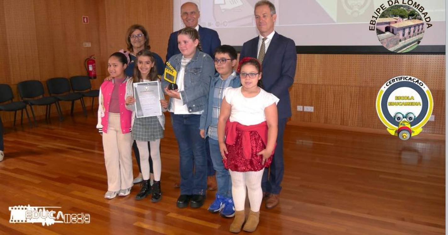 EB1/PE da Lombada é Escola de Referência no programa ‘EDUCAmedia’