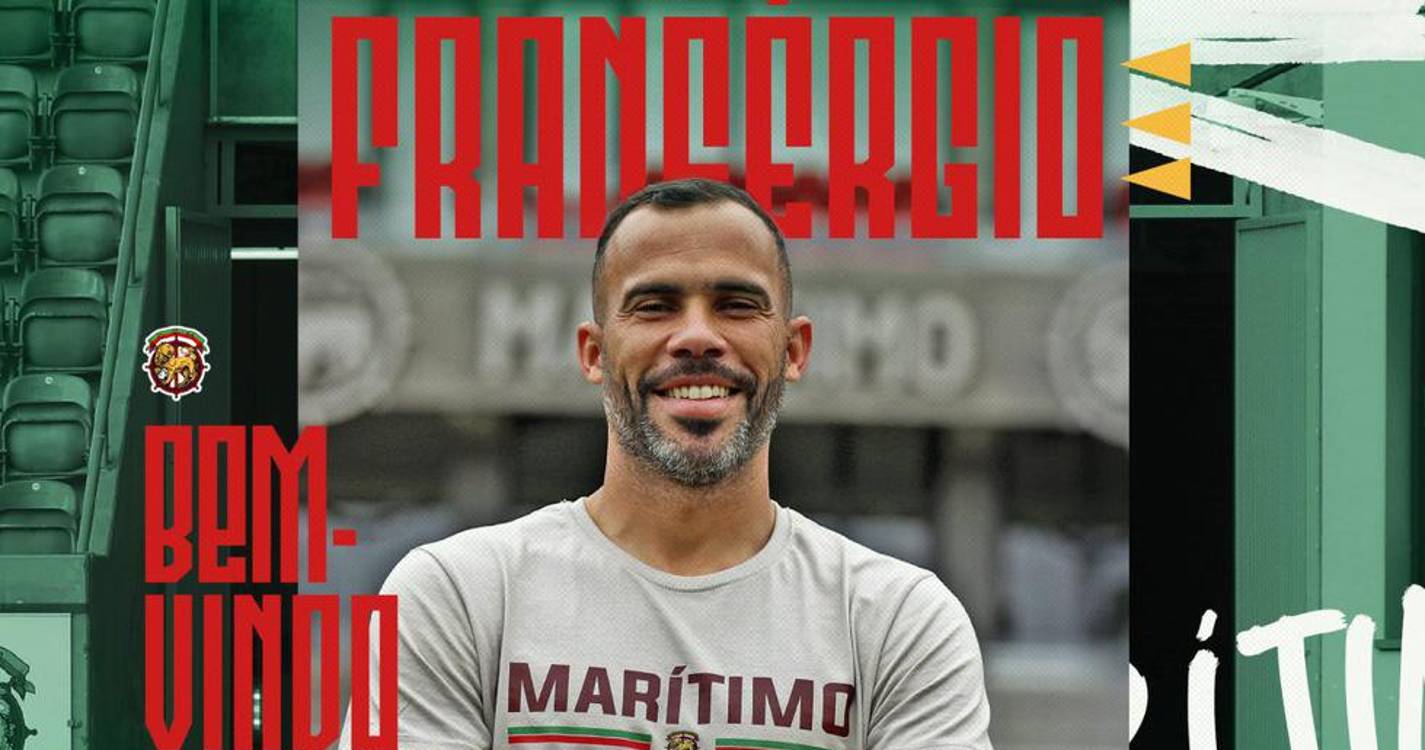 Médio brasileiro Fransérgio regressa ao Marítimo sete anos depois
