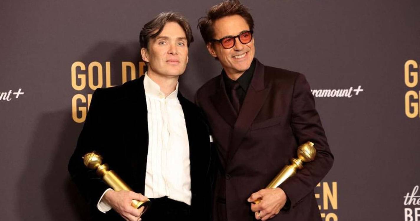 ‘Oppenheimer’ e ‘Pobres Criaturas’ vencem Globos de Ouro com derrota de ‘Barbie’