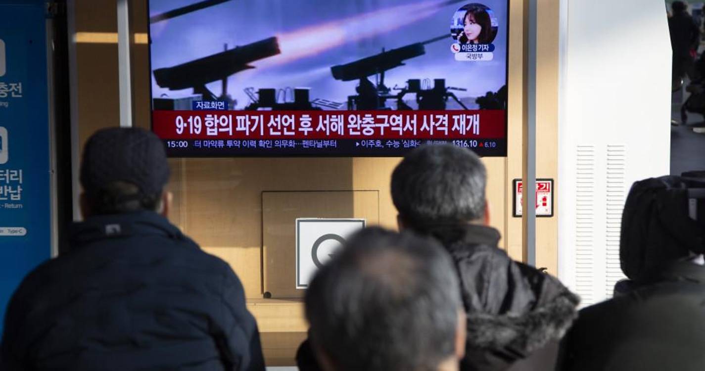 Coreia do Norte faz disparos de artilharia pelo terceiro dia consecutivo